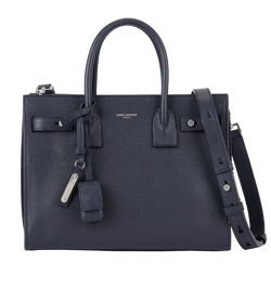 Sac De Jour, Leather, Navy, 0219, S/CL/DB, 3*